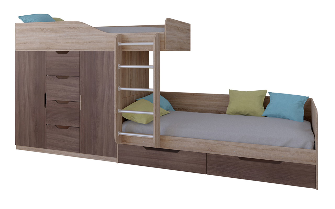 фото: Детская Кровать РВ-Мебель Астра 6 80x190 см