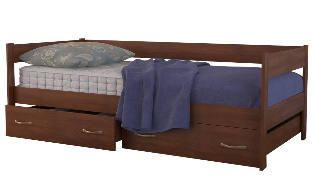 фото: Кровать DreamLine Из массива Тахта с ящиками 80x195 см